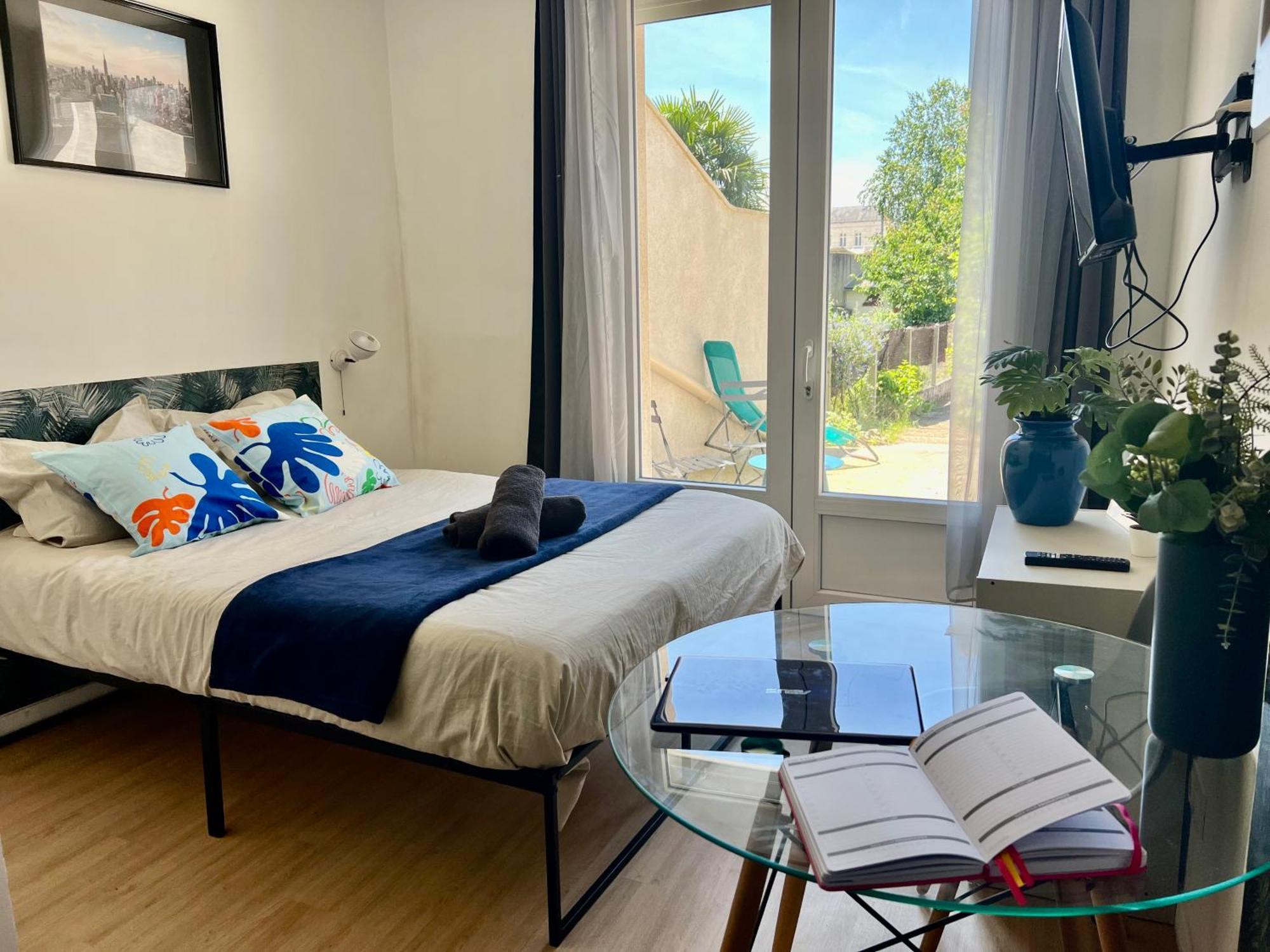 Studios Cozy 2A4 Pers Avec Jardin I Proche Futuroscope Châtellerault Esterno foto